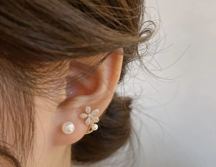 Pendientes  Lua Pearl